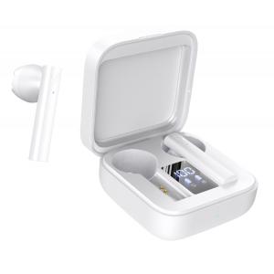CELEBRAT earphones με θήκη φόρτισης W12, True Wireless, λευκά | Αξεσουάρ κινητών | elabstore.gr