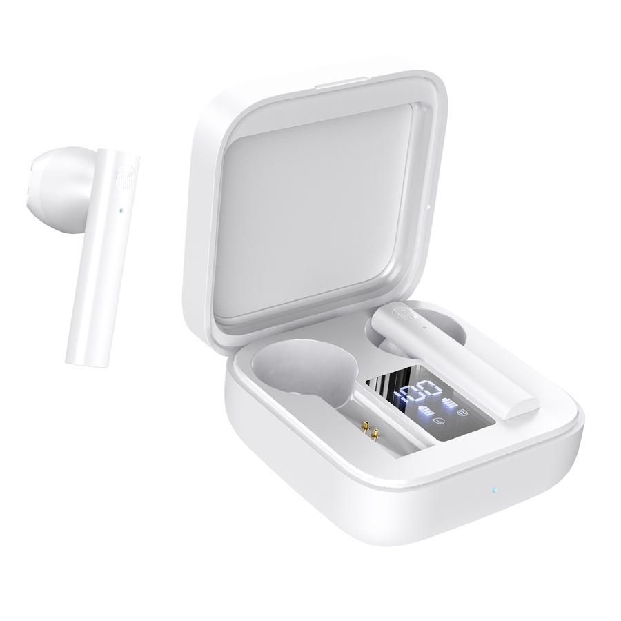 CELEBRAT earphones με θήκη φόρτισης W12, True Wireless, λευκά | eLabstore.gr CELEBRAT earphones με θήκη φόρτισης W12, True Wireless, λευκά | Αξεσουάρ κινητών | elabstore.gr