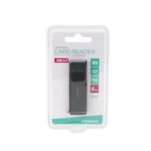 Card Reader USB 3.0 microSDHC Black Omega OUCR30B | Περιφερειακά | elabstore.gr