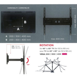MELICONI FLATSTYLE ER 400 ΒΑΣΗ TV 40