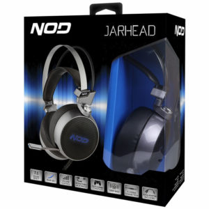 NOD G-HDS-003 GAMING HEADSET ALUMINIUM WITH BLUE LED | eLabstore.gr