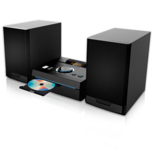 NOD STAGE Mini Hi-Fi System with CD,USB, Bluetooth, FM and blue LED, 50W | eLabstore.gr