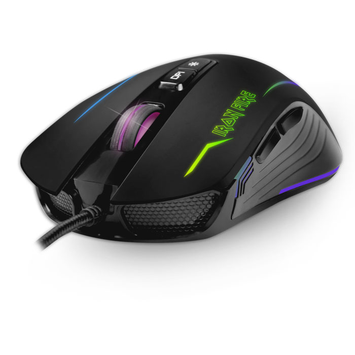 NOD IRON FIRE Wired Gaming Mouse, RGB LED | eLabstore.gr NOD IRON FIRE Wired Gaming Mouse, RGB LED | ΠΕΡΙΦΕΡΕΙΑΚΑ Η/Υ & LAPTOP | elabstore.gr