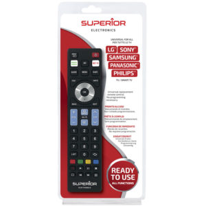 SUPERIOR READY5 SMART Universal remote for Smart TV LG, Samsung, Sony, Philips a | eLabstore.gr SUPERIOR READY5 SMART Universal remote for Smart TV LG, Samsung, Sony, Philips a | ΕΙΚΟΝΑ / ΗΧΟΣ | elabstore.gr