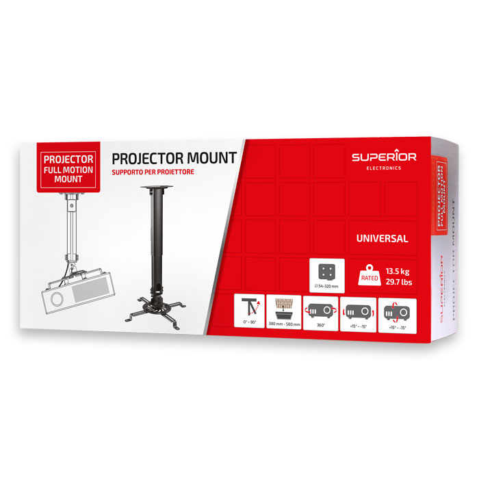 SUPERIOR PROJECTOR FULL MOTION MOUNT | eLabstore.gr SUPERIOR PROJECTOR FULL MOTION MOUNT | ΕΙΚΟΝΑ / ΗΧΟΣ | elabstore.gr