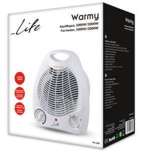 LIFE WARMY ΑΕΡΟΘΕΡΜΟ  2000W | ΜΙΚΡΟΣΥΣΚΕΥΕΣ / ΕΠΟΧΙΑΚΑ / ΛΕΥΚΕΣ ΣΥΣΚΕΥΕΣ | elabstore.gr