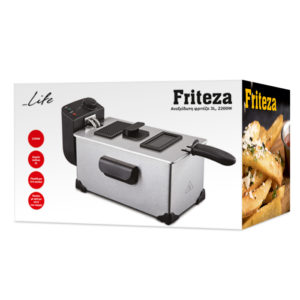 LIFE Friteza ΦΡΙΤΕΖΑ ΙΝΟΧ 2200W ΜΕ ΠΑΡΑΘΥΡΟ   DFR-100 | ΜΙΚΡΟΣΥΣΚΕΥΕΣ / ΕΠΟΧΙΑΚΑ / ΛΕΥΚΕΣ ΣΥΣΚΕΥΕΣ | elabstore.gr