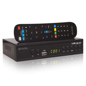 SONORA DVB-T2 H265 Digital Set-Top Box + 2IN1 REMOTE CONTROL | ΕΙΚΟΝΑ / ΗΧΟΣ | elabstore.gr