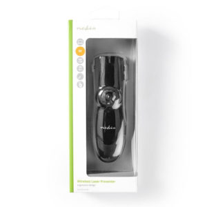 NEDIS WLPSRL101BK Laser Presenter Wireless USB 2.0 Black | eLabstore.gr
