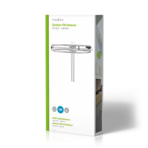 NEDIS ANORFM10ME Outdoor FM Antenna Max. 4 dB Gain FM: 87.5 - 108.0 MHz | eLabstore.gr