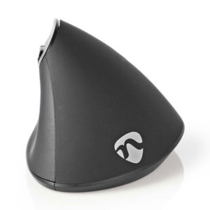 NEDIS ERGOMSWD100BK Ergonomic Wired Mouse 3200 dpi 6-Button Black | eLabstore.gr