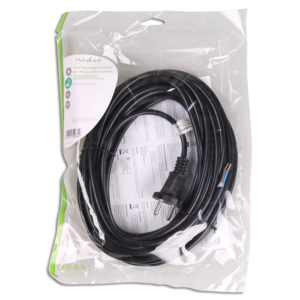 NEDIS VCPC110CBK100 Vacuum Cleaner Power Cord 10.00 m | ΚΑΛΩΔΙΑ / ADAPTORS | elabstore.gr