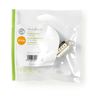 NEDIS CCGP52803ME D-Sub Chassis Mount D-Sub 15-Pin Male Metal | ΚΑΛΩΔΙΑ / ADAPTORS | elabstore.gr