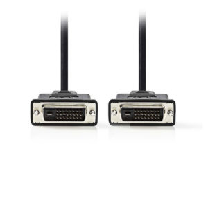 NEDIS CCGB32000BK20 DVI Cable DVI-D 24+1-Pin Male - DVI-D 24+1-Pin Male 2.0 m Bl | eLabstore.gr NEDIS CCGB32000BK20 DVI Cable DVI-D 24+1-Pin Male - DVI-D 24+1-Pin Male 2.0 m Bl | ΚΑΛΩΔΙΑ / ADAPTORS | elabstore.gr