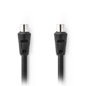 NEDIS CSGP40000BK50 Coax Cable 90dB IEC (Coax) Male - IEC (Coax) Female 5.0 m Bl | eLabstore.gr NEDIS CSGP40000BK50 Coax Cable 90dB IEC (Coax) Male - IEC (Coax) Female 5.0 m Bl | ΚΑΛΩΔΙΑ / ADAPTORS | elabstore.gr