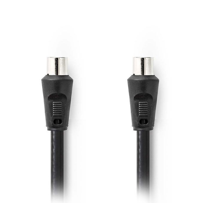 NEDIS CSGP40000BK50 Coax Cable 90dB IEC (Coax) Male - IEC (Coax) Female 5.0 m Bl | eLabstore.gr NEDIS CSGP40000BK50 Coax Cable 90dB IEC (Coax) Male - IEC (Coax) Female 5.0 m Bl | ΚΑΛΩΔΙΑ / ADAPTORS | elabstore.gr