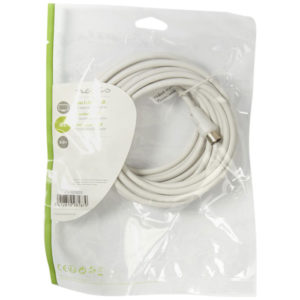 NEDIS CSGP40000WT50 Coax Cable 90dB IEC (Coax) Male - IEC (Coax) Female 5.0 m Wh | ΚΑΛΩΔΙΑ / ADAPTORS | elabstore.gr