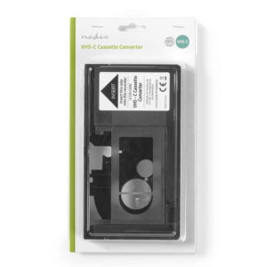 NEDIS VCON100BK VHS-C Cassette Converter VHS-C to VHS Plug and play Black | ΕΙΚΟΝΑ / ΗΧΟΣ | elabstore.gr