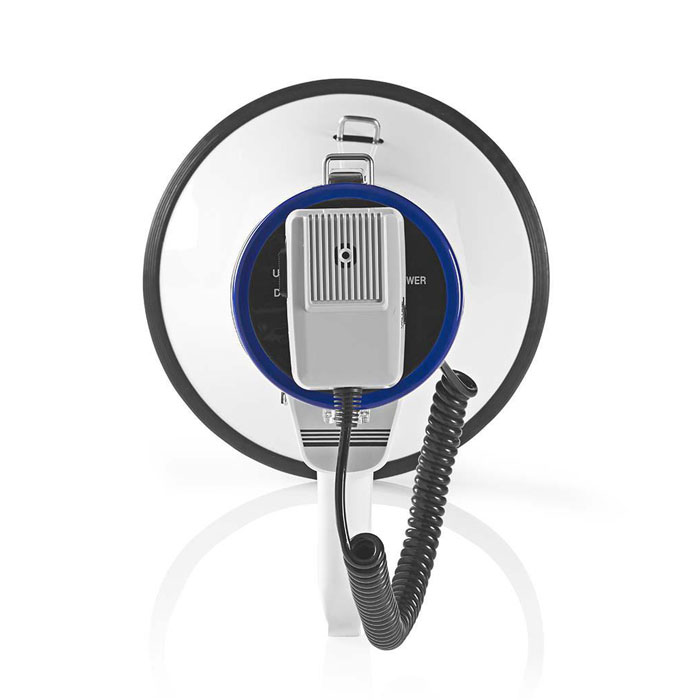 NEDIS MEPH200WT Megaphone 25 W 1500 m Range Detachable Microphone White/Blue | eLabstore.gr NEDIS MEPH200WT Megaphone 25 W 1500 m Range Detachable Microphone White/Blue | ΗΛΕΚΤΡΟΝΙΚΑ / ΕΡΓΑΛΕΙΑ | elabstore.gr