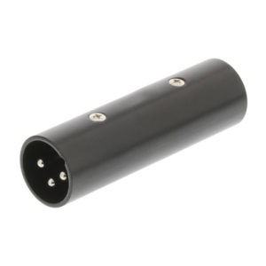NEDIS COTP15921BK XLR Coupler XLR 3-pin Male - XLR 3-pin Male Black | ΚΑΛΩΔΙΑ / ADAPTORS | elabstore.gr