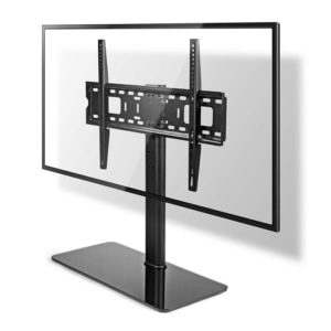 NEDIS TVSM2030BK Fixed TV Stand 32-65" Max 45 kg 4 Height Positions | eLabstore.gr NEDIS TVSM2030BK Fixed TV Stand 32-65