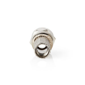 NEDIS CSVC41902ME F Connector Male | For 7.4mm Coaxial Cables 25 pieces Metal | ΚΑΛΩΔΙΑ / ADAPTORS | elabstore.gr