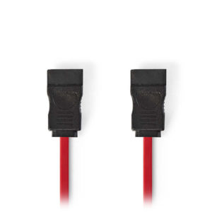 NEDIS CCGP73100RD05 SATA 3Gb/s data cable SATA 7-pin Female - SATA 7-pin Female | ΚΑΛΩΔΙΑ / ADAPTORS | elabstore.gr
