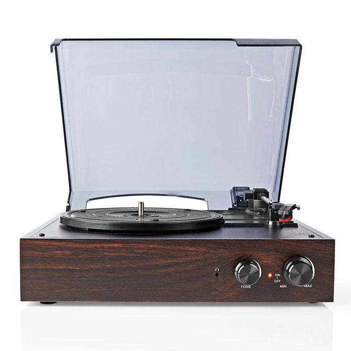 NEDIS TURN220BN Turntable 18 W PC Conversion Automatic Turn Off Dust Cover Brown | eLabstore.gr NEDIS TURN220BN Turntable 18 W PC Conversion Automatic Turn Off Dust Cover Brown | ΕΙΚΟΝΑ / ΗΧΟΣ | elabstore.gr
