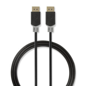 NEDIS CCBP37014AT30 DisplayPort 1.4 Cable DisplayPort Male - DisplayPort Male 3. | ΚΑΛΩΔΙΑ / ADAPTORS | elabstore.gr