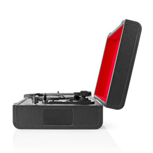 NEDIS TURN210BK Turntable 18 W Bluetooth Suitcase Black | eLabstore.gr