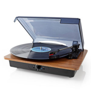 NEDIS TURN200BN Turntable 9 W Bluetooth Automatic turn off Dust Cover Brown | ΕΙΚΟΝΑ / ΗΧΟΣ | elabstore.gr