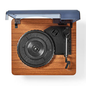 NEDIS TURN200BN Turntable 9 W Bluetooth Automatic turn off Dust Cover Brown | eLabstore.gr