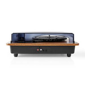 NEDIS TURN200BN Turntable 9 W Bluetooth Automatic turn off Dust Cover Brown | eLabstore.gr