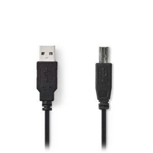 NEDIS CCGB60100BK20 USB 2.0 Cable A Male - B Male 2.0 m Black | eLabstore.gr NEDIS CCGB60100BK20 USB 2.0 Cable A Male - B Male 2.0 m Black | ΚΑΛΩΔΙΑ / ADAPTORS | elabstore.gr
