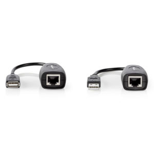 NEDIS CCGP60EXTBK500 USB 2.0 Active Extension Cable A Male - A Female 50 m Black | ΚΑΛΩΔΙΑ / ADAPTORS | elabstore.gr