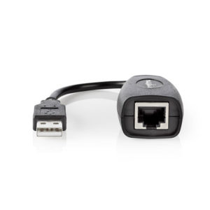 NEDIS CCGP60EXTBK500 USB 2.0 Active Extension Cable A Male - A Female 50 m Black | ΚΑΛΩΔΙΑ / ADAPTORS | elabstore.gr