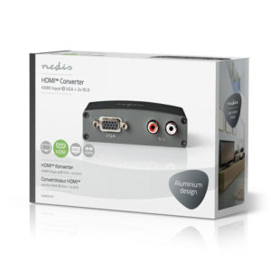 NEDIS VCON3411AT HDMI to VGA Converter 1-way - HDMI input VGA + 2x RCA (L/R) Out | ΕΙΚΟΝΑ / ΗΧΟΣ | elabstore.gr