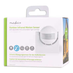 NEDIS PIROO20WT Motion Detector Outdoor Time and Ambient Light Settings 3-Wire I | eLabstore.gr NEDIS PIROO20WT Motion Detector Outdoor Time and Ambient Light Settings 3-Wire I | ΦΩΤΙΣΜΟΣ / ΗΛΕΚΤΡΟΛΟΓΙΚΑ | elabstore.gr