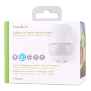 NEDIS PIROO22WT Motion Detector Outdoor Time and Ambient Light Settings 3-Wire I | ΦΩΤΙΣΜΟΣ / ΗΛΕΚΤΡΟΛΟΓΙΚΑ | elabstore.gr