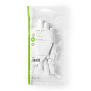 NEDIS CSGP40980WT Cable Joiner for Coax Cables 10 Pieces White | ΚΑΛΩΔΙΑ / ADAPTORS | elabstore.gr