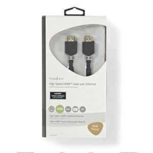 NEDIS CVBW34000AT30 High Speed HDMI Cable with Ethernet HDMI Connector-HDMI Conn | ΚΑΛΩΔΙΑ / ADAPTORS | elabstore.gr