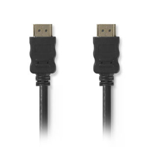 NEDIS CVGP34000BK10 High Speed HDMI Cable with Ethernet HDMI Connector-HDMI Conn | eLabstore.gr NEDIS CVGP34000BK10 High Speed HDMI Cable with Ethernet HDMI Connector-HDMI Conn | ΚΑΛΩΔΙΑ / ADAPTORS | elabstore.gr