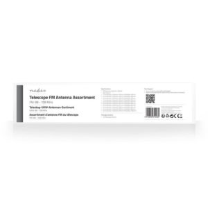 NEDIS ANFM23ME Telescope FM Antenna 47 - 87.5 MHz 6 and 7 mm 0 - 15 km Range 10 | ΗΛΕΚΤΡΟΝΙΚΑ / ΕΡΓΑΛΕΙΑ | elabstore.gr