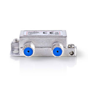 NEDIS SSPL210ME Satellite F-Splitter Max 6.5 dB gain 5 - 2400 MHz 2 Outputs | ΕΙΚΟΝΑ / ΗΧΟΣ | elabstore.gr