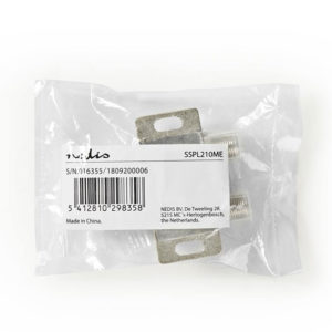 NEDIS SSPL210ME Satellite F-Splitter Max 6.5 dB gain 5 - 2400 MHz 2 Outputs | ΕΙΚΟΝΑ / ΗΧΟΣ | elabstore.gr