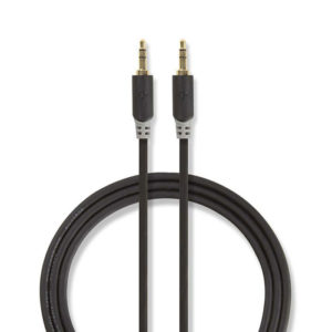 NEDIS CABW22000AT30 Stereo Audio Cable 3.5 mm Male - 3.5 mm Male 3.0 m Anthracit | ΚΑΛΩΔΙΑ / ADAPTORS | elabstore.gr