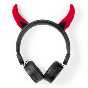 NEDIS HPWD4000BK Wired Headphones 1.2m Round Cable  On-ear Detachable Magnetic E | ΕΙΚΟΝΑ / ΗΧΟΣ | elabstore.gr