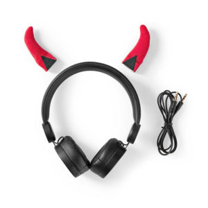NEDIS HPWD4000BK Wired Headphones 1.2m Round Cable On-ear Detachable Magnetic E | eLabstore.gr