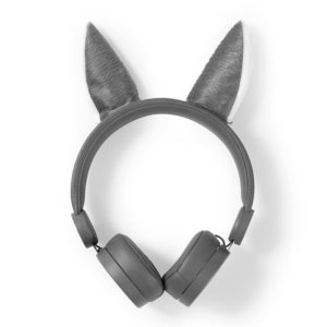 NEDIS HPWD4000GY Wired Headphones 1.2m Round Cable On-Ear Detachable Magnetic Ea | ΕΙΚΟΝΑ / ΗΧΟΣ | elabstore.gr