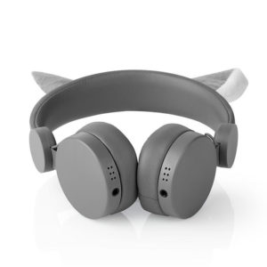 NEDIS HPWD4000GY Wired Headphones 1.2m Round Cable On-Ear Detachable Magnetic Ea | ΕΙΚΟΝΑ / ΗΧΟΣ | elabstore.gr